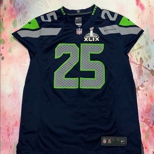 Richard Sherman Seattle Seahawks Super bowl Jersey